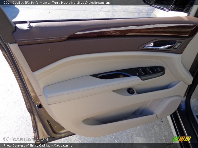 Terra Mocha Metallic / Shale/Brownstone 2014 Cadillac SRX Performance