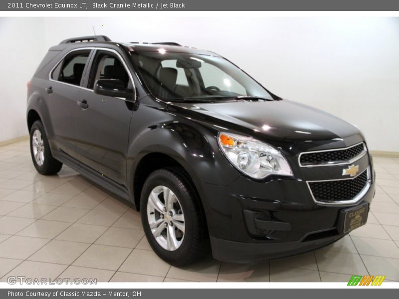 Black Granite Metallic / Jet Black 2011 Chevrolet Equinox LT