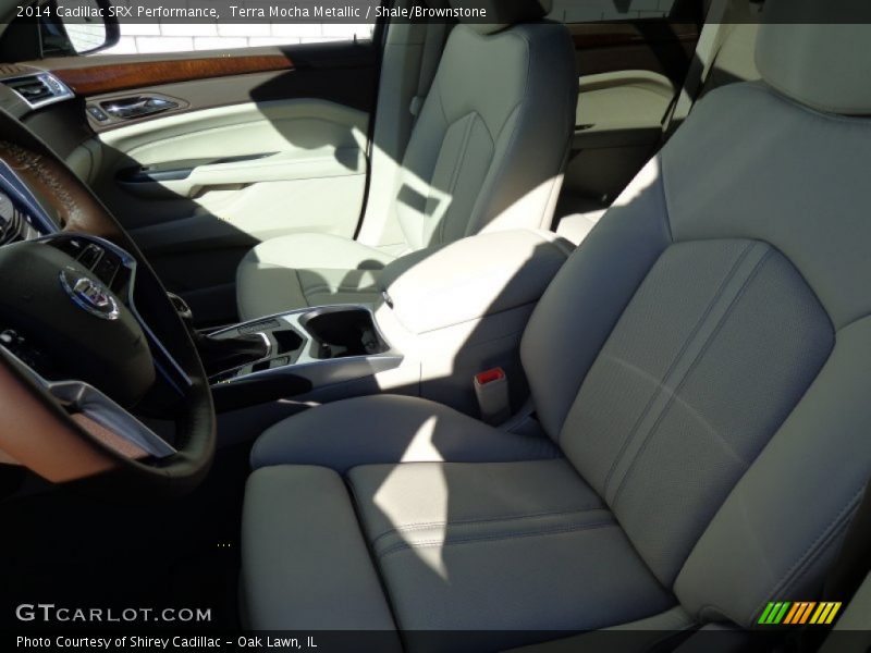 Terra Mocha Metallic / Shale/Brownstone 2014 Cadillac SRX Performance