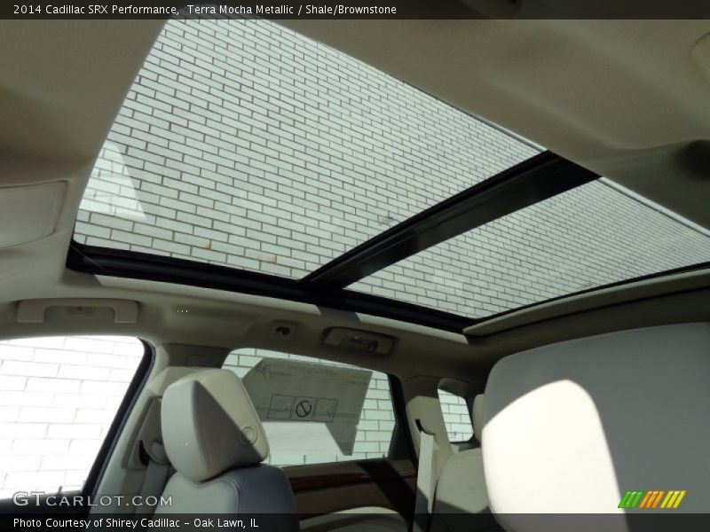 Terra Mocha Metallic / Shale/Brownstone 2014 Cadillac SRX Performance