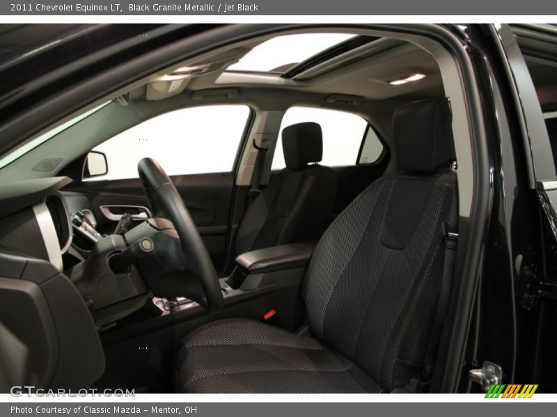 Black Granite Metallic / Jet Black 2011 Chevrolet Equinox LT