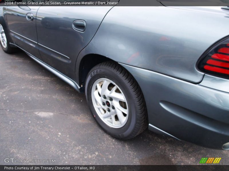 Greystone Metallic / Dark Pewter 2004 Pontiac Grand Am SE Sedan