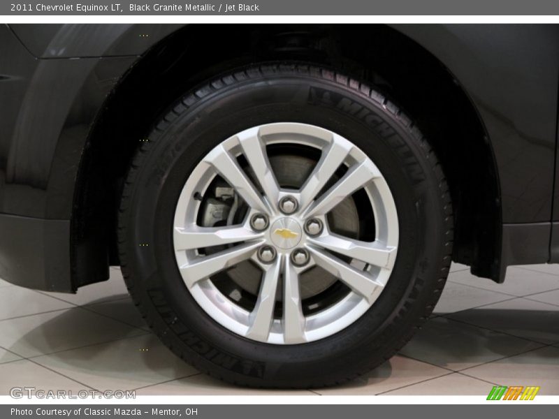 Black Granite Metallic / Jet Black 2011 Chevrolet Equinox LT