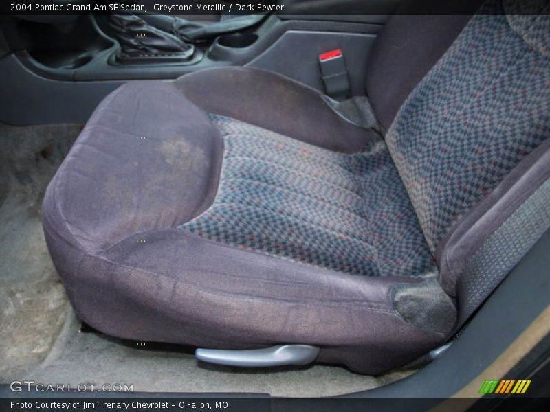 Greystone Metallic / Dark Pewter 2004 Pontiac Grand Am SE Sedan
