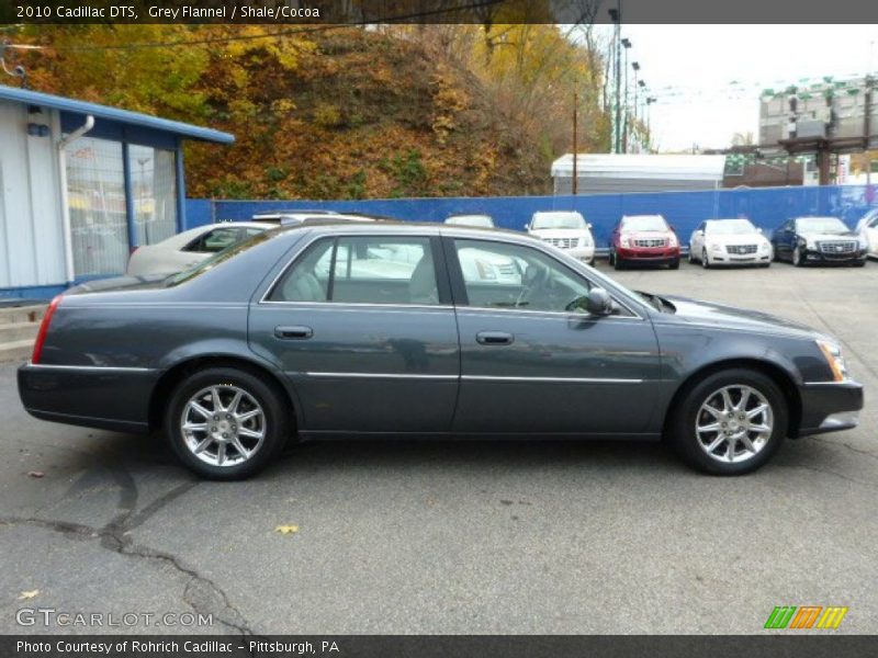 Grey Flannel / Shale/Cocoa 2010 Cadillac DTS