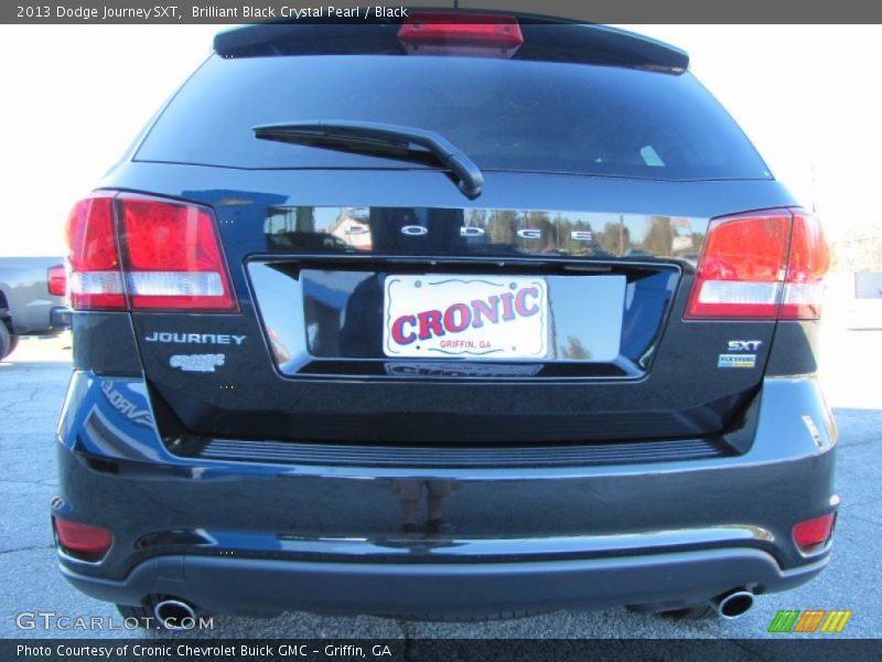 Brilliant Black Crystal Pearl / Black 2013 Dodge Journey SXT