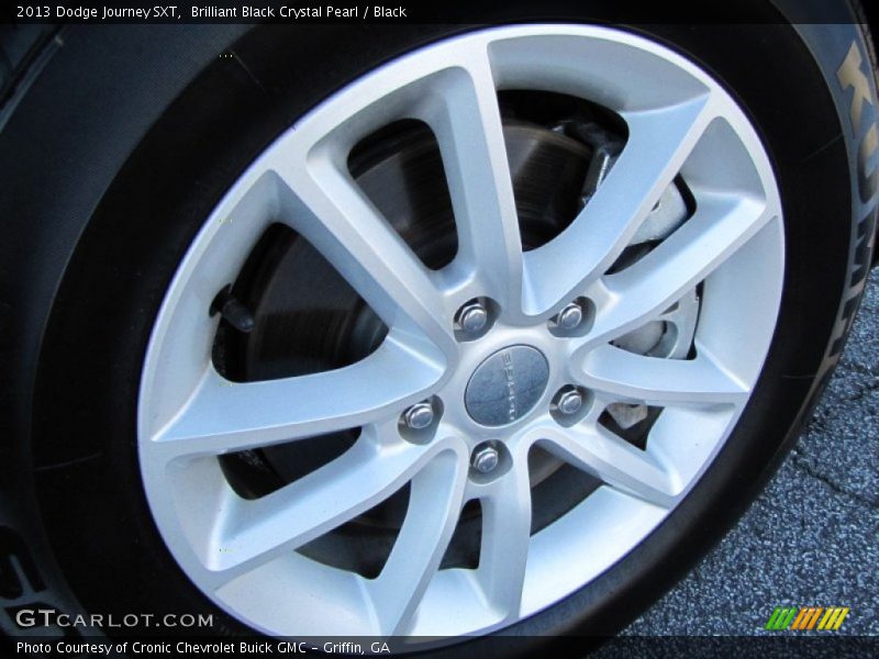 Brilliant Black Crystal Pearl / Black 2013 Dodge Journey SXT