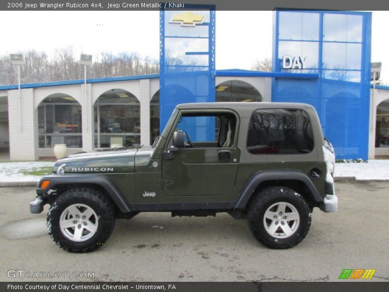 Jeep Green Metallic / Khaki 2006 Jeep Wrangler Rubicon 4x4