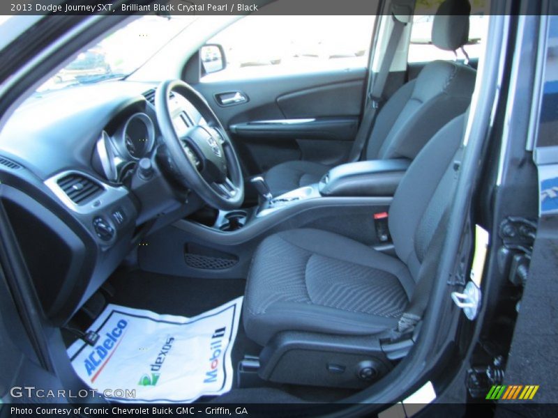 Brilliant Black Crystal Pearl / Black 2013 Dodge Journey SXT