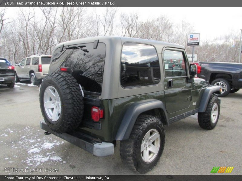 Jeep Green Metallic / Khaki 2006 Jeep Wrangler Rubicon 4x4