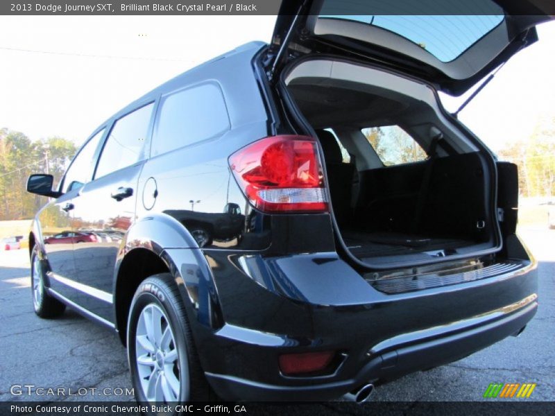 Brilliant Black Crystal Pearl / Black 2013 Dodge Journey SXT