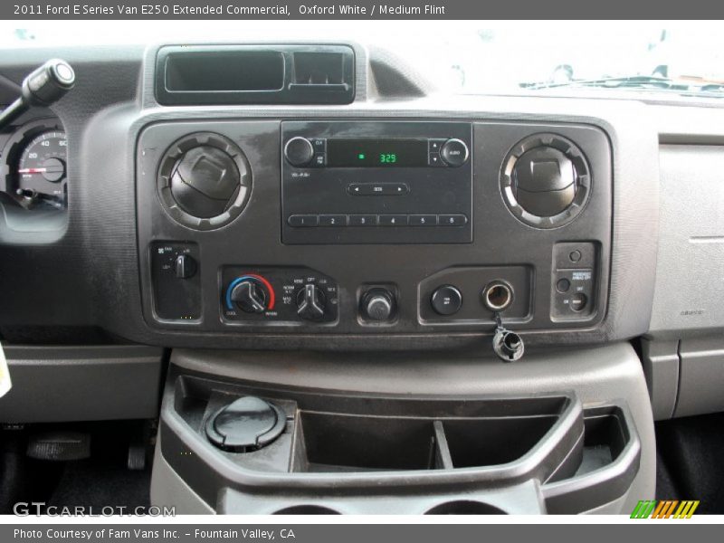 Oxford White / Medium Flint 2011 Ford E Series Van E250 Extended Commercial