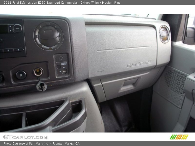 Oxford White / Medium Flint 2011 Ford E Series Van E250 Extended Commercial