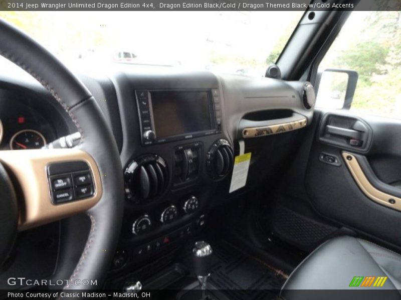 Dragon Edition Black/Gold / Dragon Themed Black w/Gold Accents 2014 Jeep Wrangler Unlimited Dragon Edition 4x4