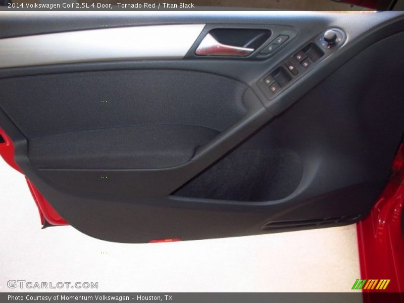 Tornado Red / Titan Black 2014 Volkswagen Golf 2.5L 4 Door