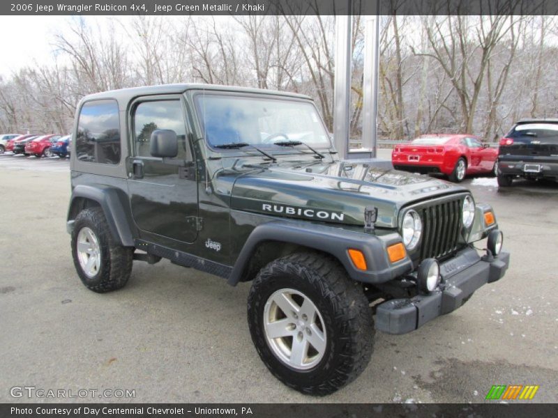 Front 3/4 View of 2006 Wrangler Rubicon 4x4