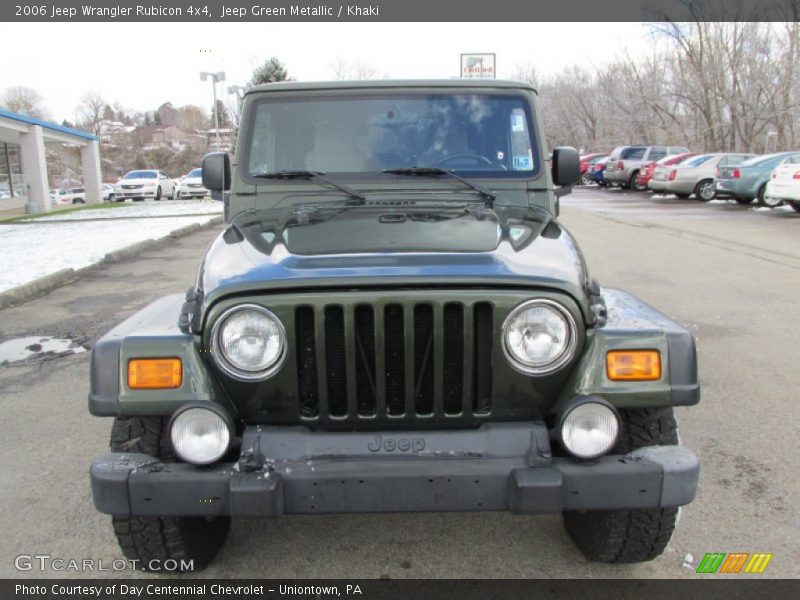 Jeep Green Metallic / Khaki 2006 Jeep Wrangler Rubicon 4x4