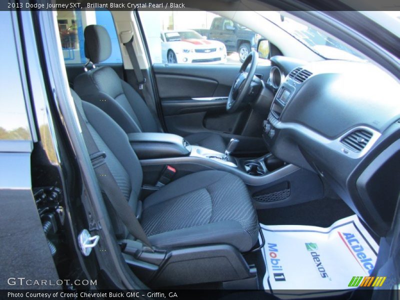 Brilliant Black Crystal Pearl / Black 2013 Dodge Journey SXT