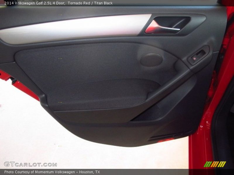Tornado Red / Titan Black 2014 Volkswagen Golf 2.5L 4 Door
