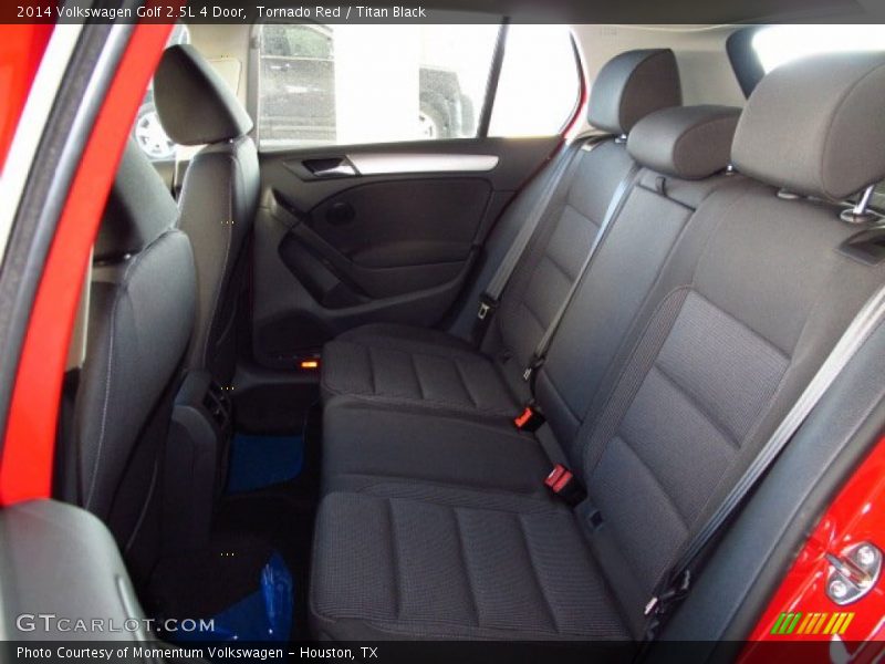 Tornado Red / Titan Black 2014 Volkswagen Golf 2.5L 4 Door