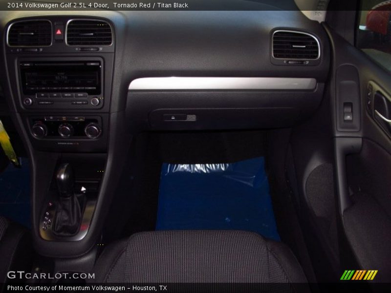 Tornado Red / Titan Black 2014 Volkswagen Golf 2.5L 4 Door
