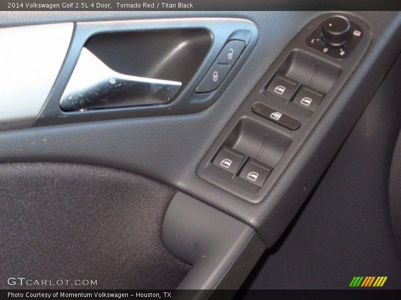 Tornado Red / Titan Black 2014 Volkswagen Golf 2.5L 4 Door