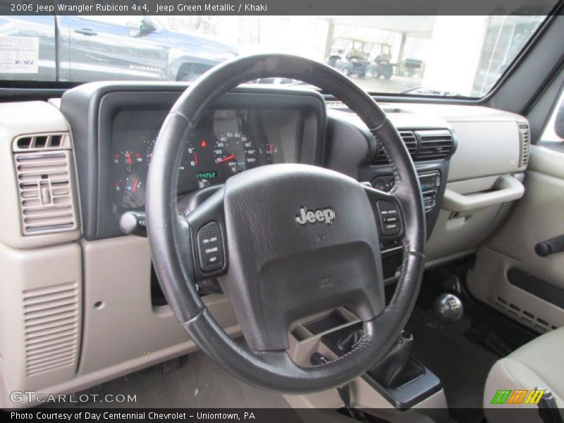  2006 Wrangler Rubicon 4x4 Steering Wheel