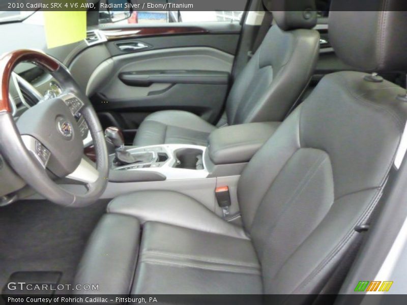 Radiant Silver / Ebony/Titanium 2010 Cadillac SRX 4 V6 AWD