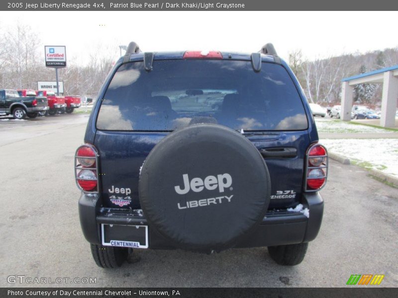 Patriot Blue Pearl / Dark Khaki/Light Graystone 2005 Jeep Liberty Renegade 4x4