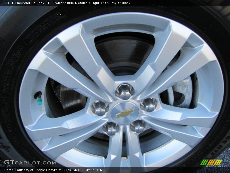 Twilight Blue Metallic / Light Titanium/Jet Black 2011 Chevrolet Equinox LT