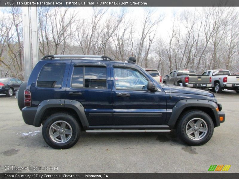 Patriot Blue Pearl / Dark Khaki/Light Graystone 2005 Jeep Liberty Renegade 4x4
