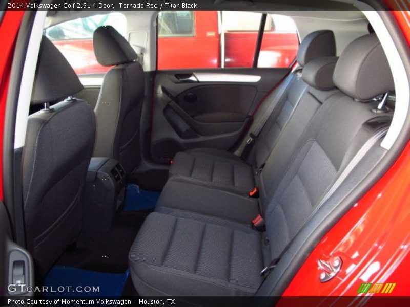 Tornado Red / Titan Black 2014 Volkswagen Golf 2.5L 4 Door