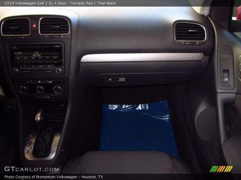 Tornado Red / Titan Black 2014 Volkswagen Golf 2.5L 4 Door