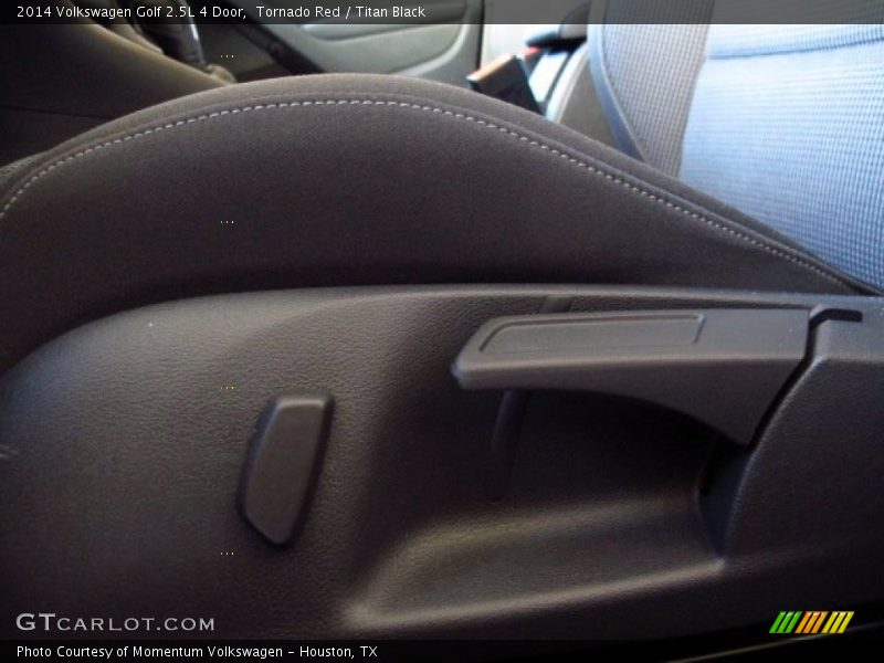 Tornado Red / Titan Black 2014 Volkswagen Golf 2.5L 4 Door