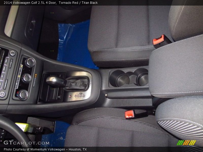 Tornado Red / Titan Black 2014 Volkswagen Golf 2.5L 4 Door