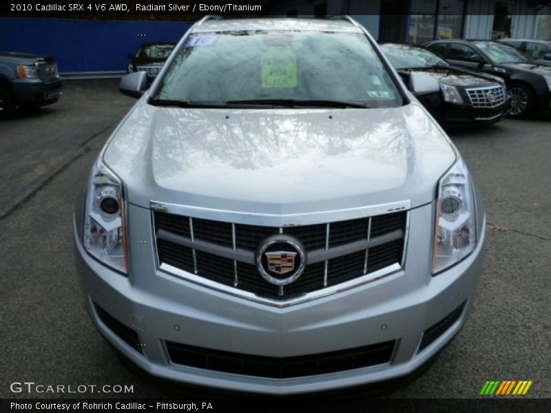 Radiant Silver / Ebony/Titanium 2010 Cadillac SRX 4 V6 AWD
