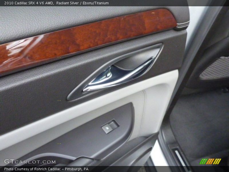 Radiant Silver / Ebony/Titanium 2010 Cadillac SRX 4 V6 AWD
