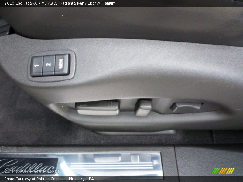 Radiant Silver / Ebony/Titanium 2010 Cadillac SRX 4 V6 AWD