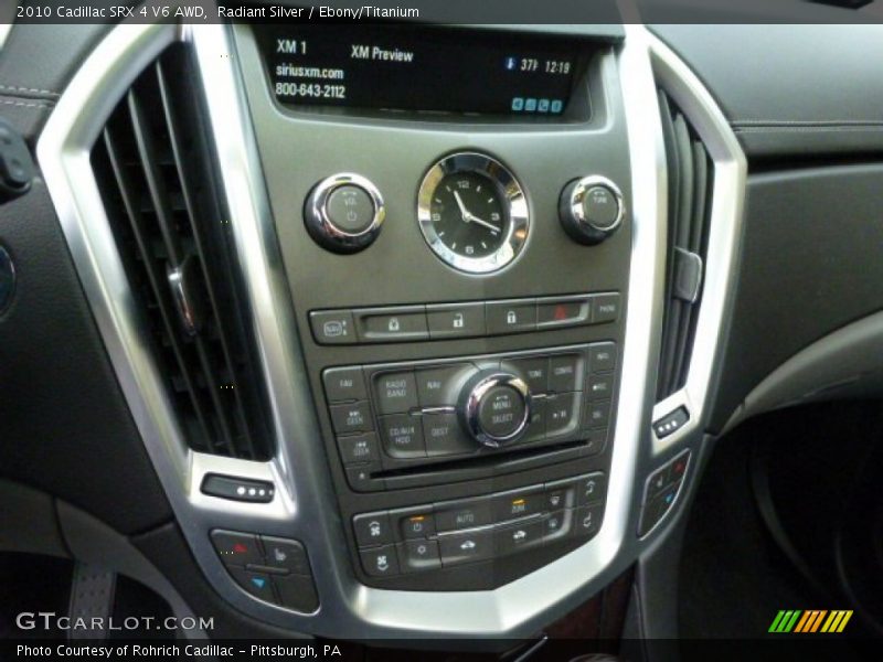 Radiant Silver / Ebony/Titanium 2010 Cadillac SRX 4 V6 AWD