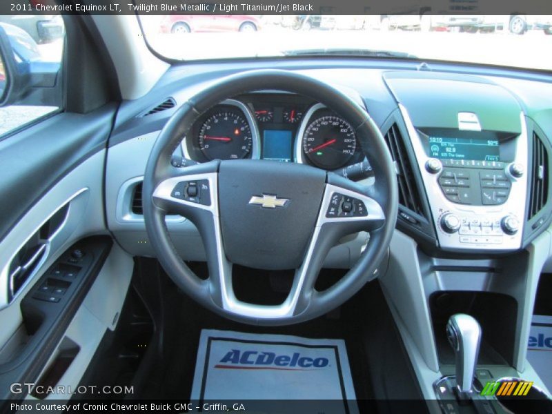 Twilight Blue Metallic / Light Titanium/Jet Black 2011 Chevrolet Equinox LT