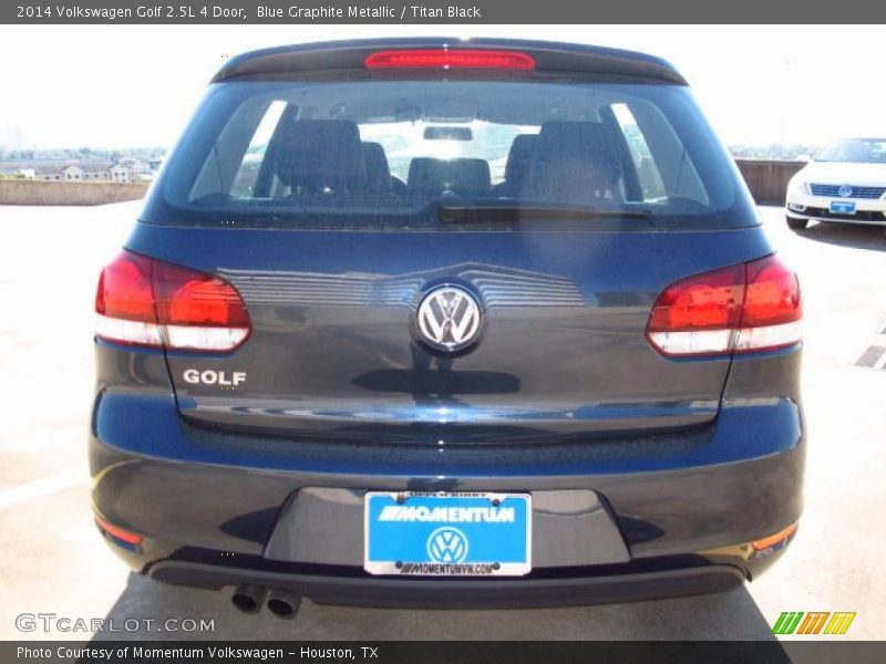 Blue Graphite Metallic / Titan Black 2014 Volkswagen Golf 2.5L 4 Door