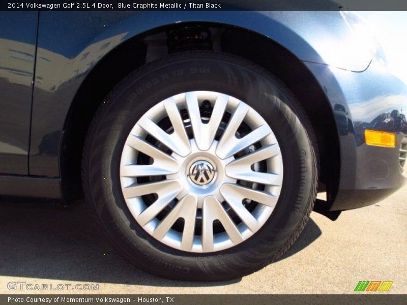 Blue Graphite Metallic / Titan Black 2014 Volkswagen Golf 2.5L 4 Door