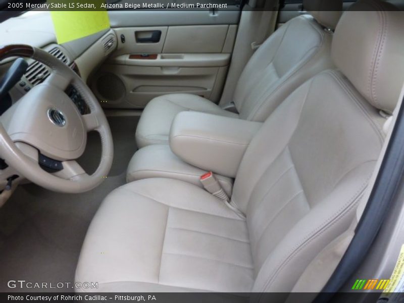 Front Seat of 2005 Sable LS Sedan