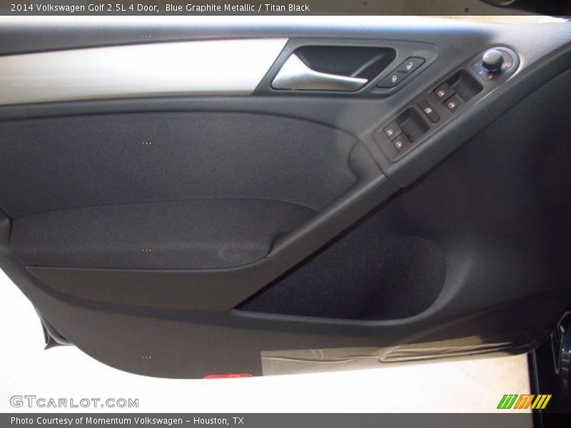 Blue Graphite Metallic / Titan Black 2014 Volkswagen Golf 2.5L 4 Door