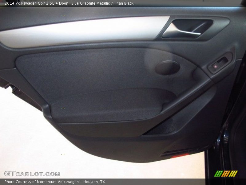 Blue Graphite Metallic / Titan Black 2014 Volkswagen Golf 2.5L 4 Door