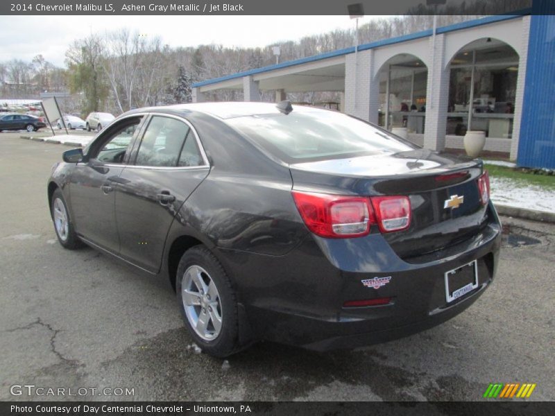 Ashen Gray Metallic / Jet Black 2014 Chevrolet Malibu LS