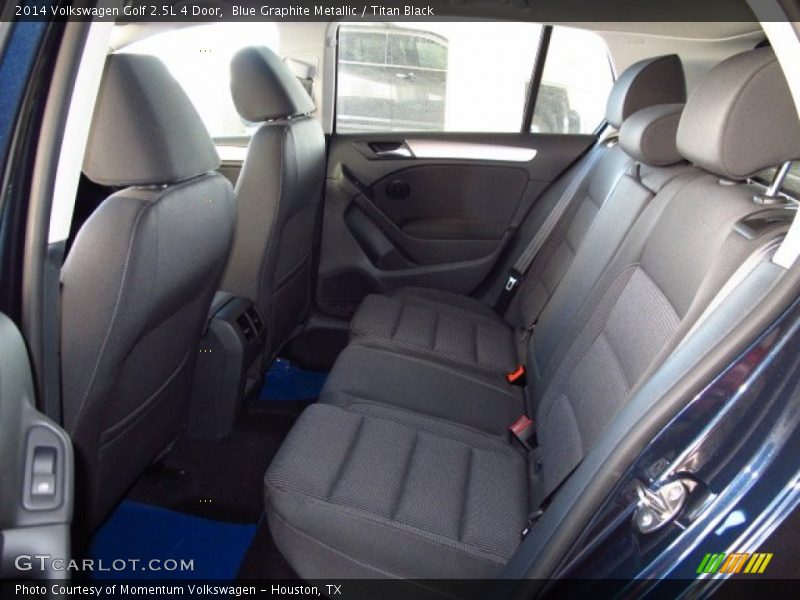 Blue Graphite Metallic / Titan Black 2014 Volkswagen Golf 2.5L 4 Door