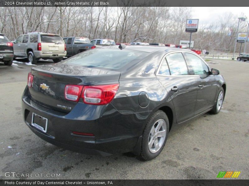 Ashen Gray Metallic / Jet Black 2014 Chevrolet Malibu LS