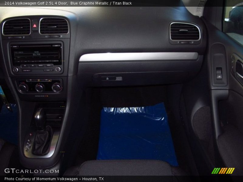 Blue Graphite Metallic / Titan Black 2014 Volkswagen Golf 2.5L 4 Door