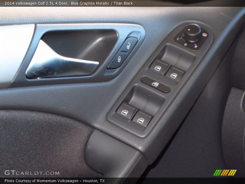 Blue Graphite Metallic / Titan Black 2014 Volkswagen Golf 2.5L 4 Door